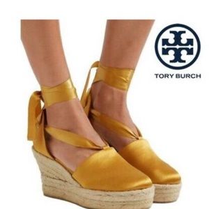 Tory Burch espadrille heels